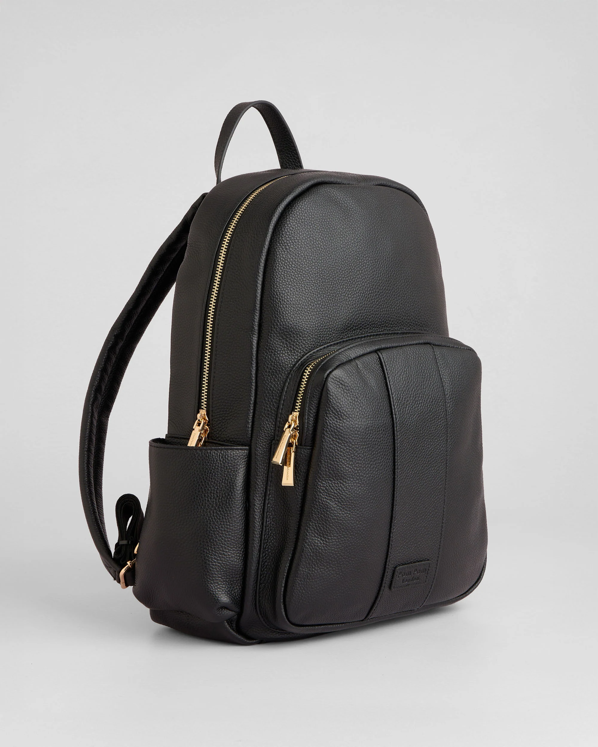 Pom Pom London Richmond Rucksack Black - Image 4