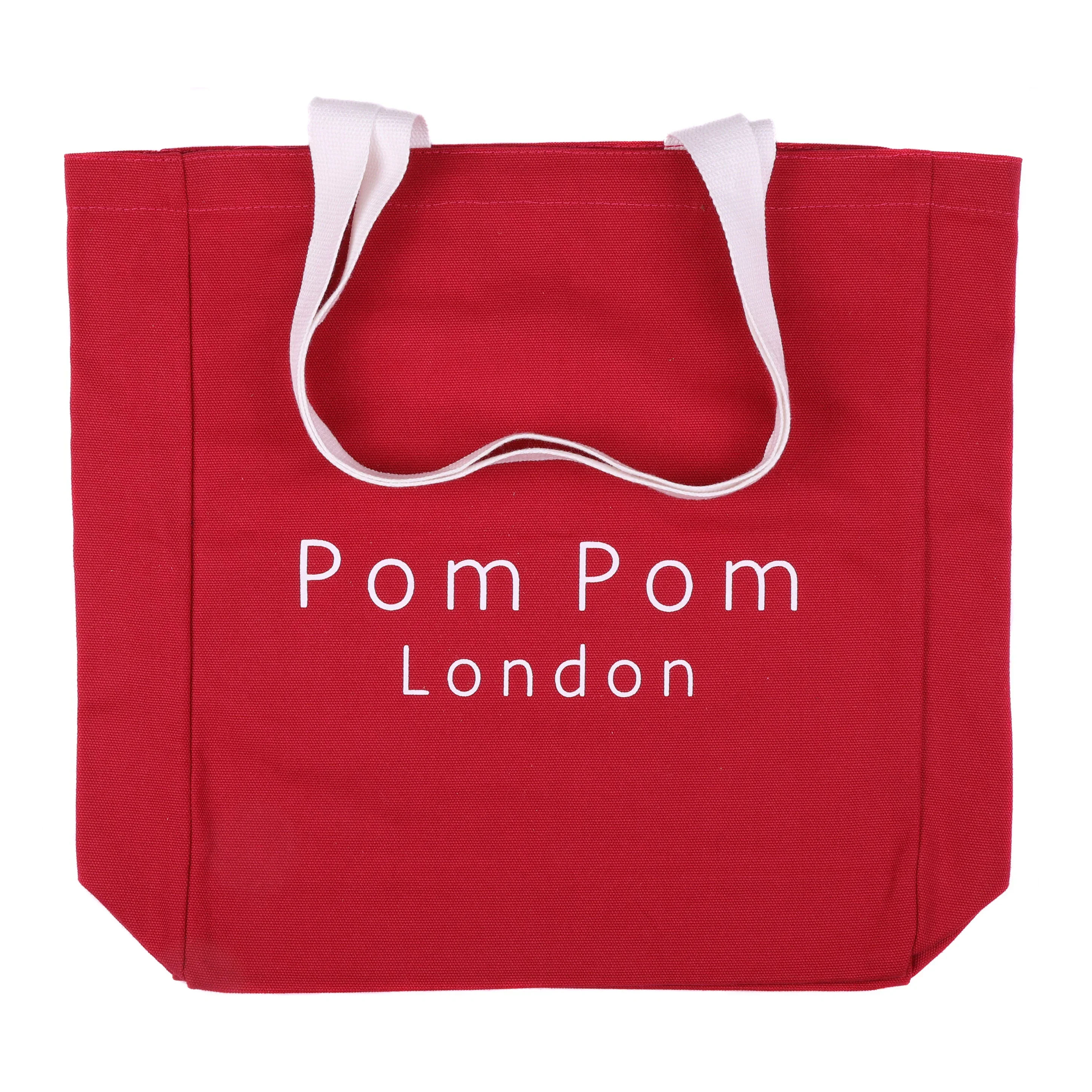 Shopping Tote Burgundy