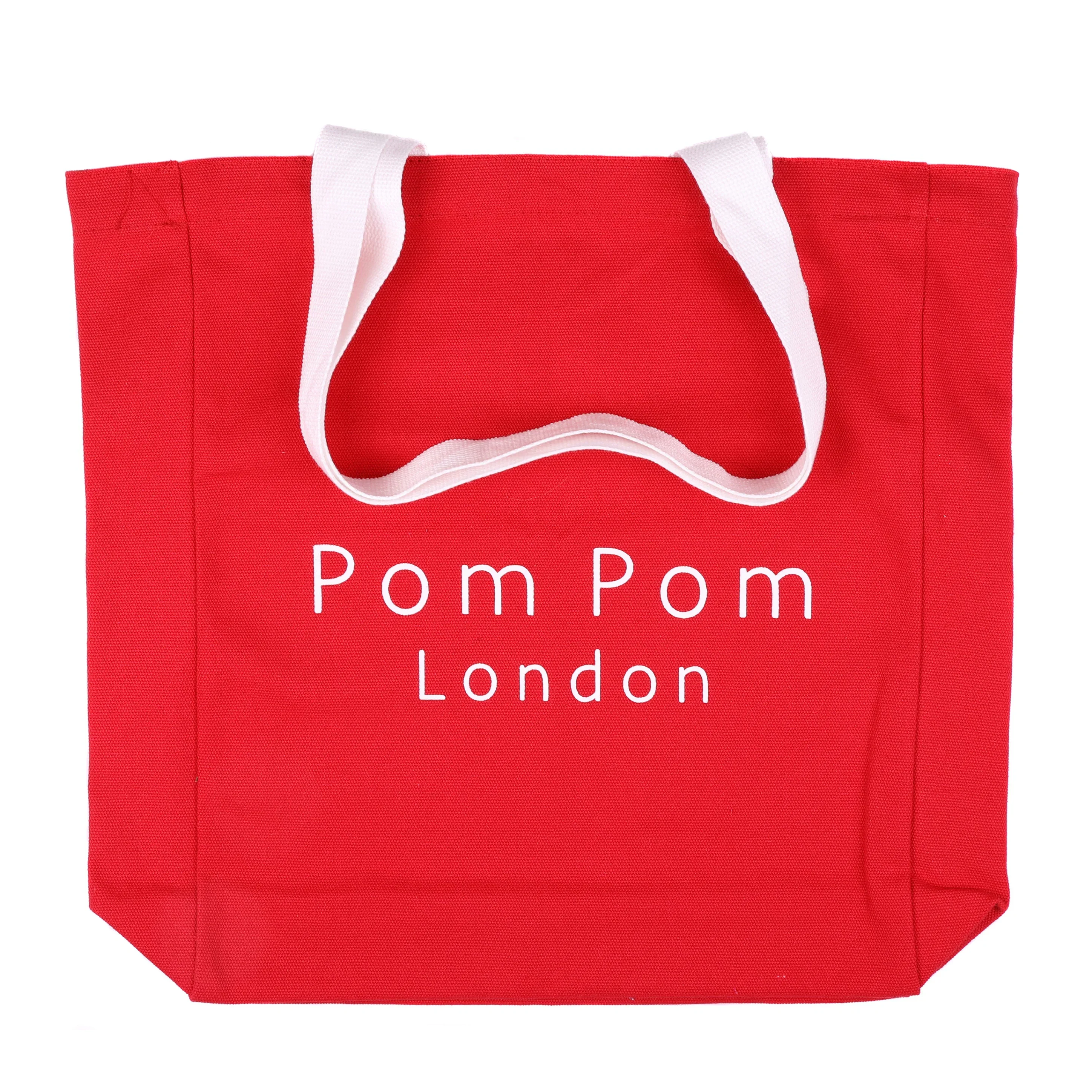 Shopping Tote Crimson Red