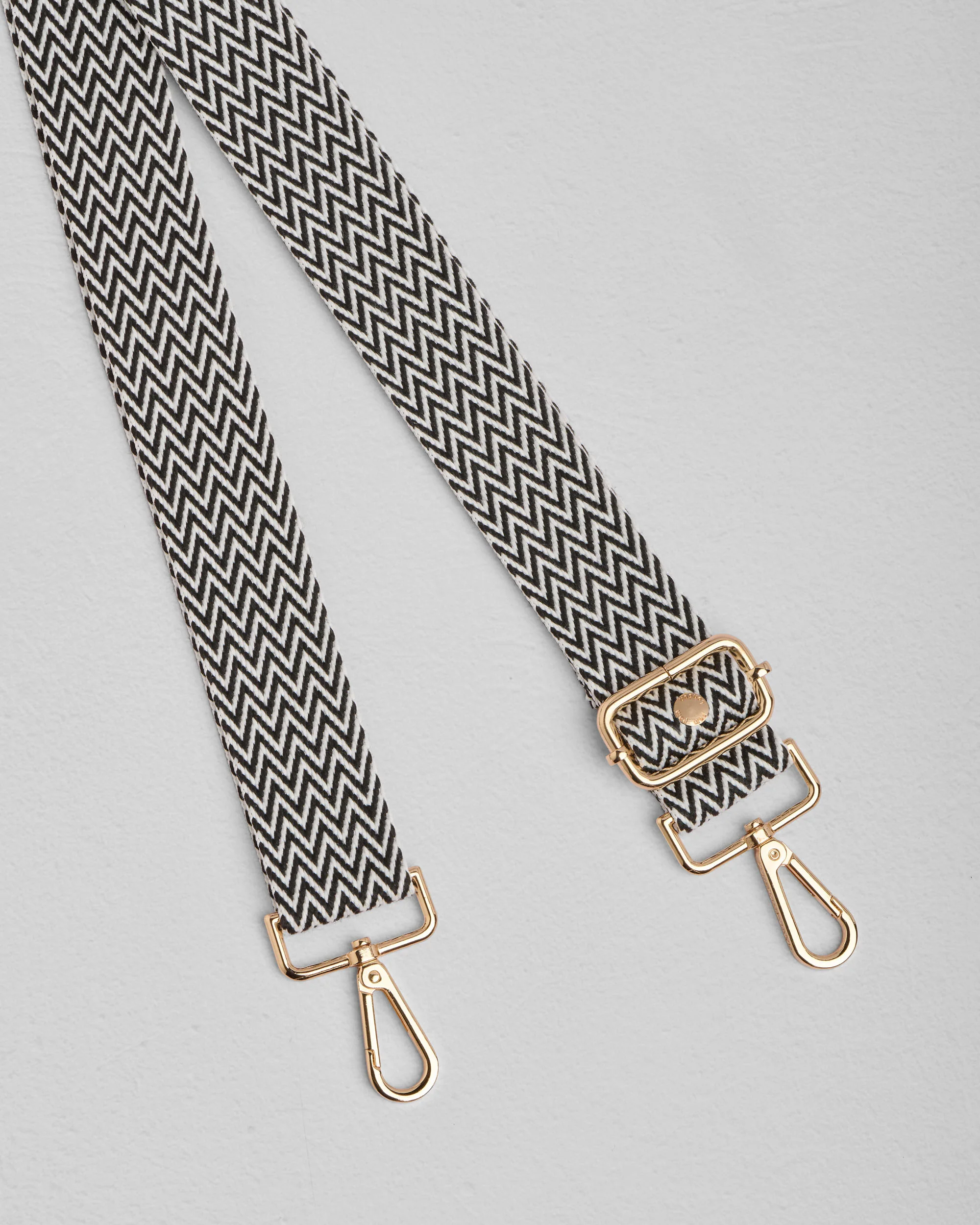 Strap Black & White Mini Chevron