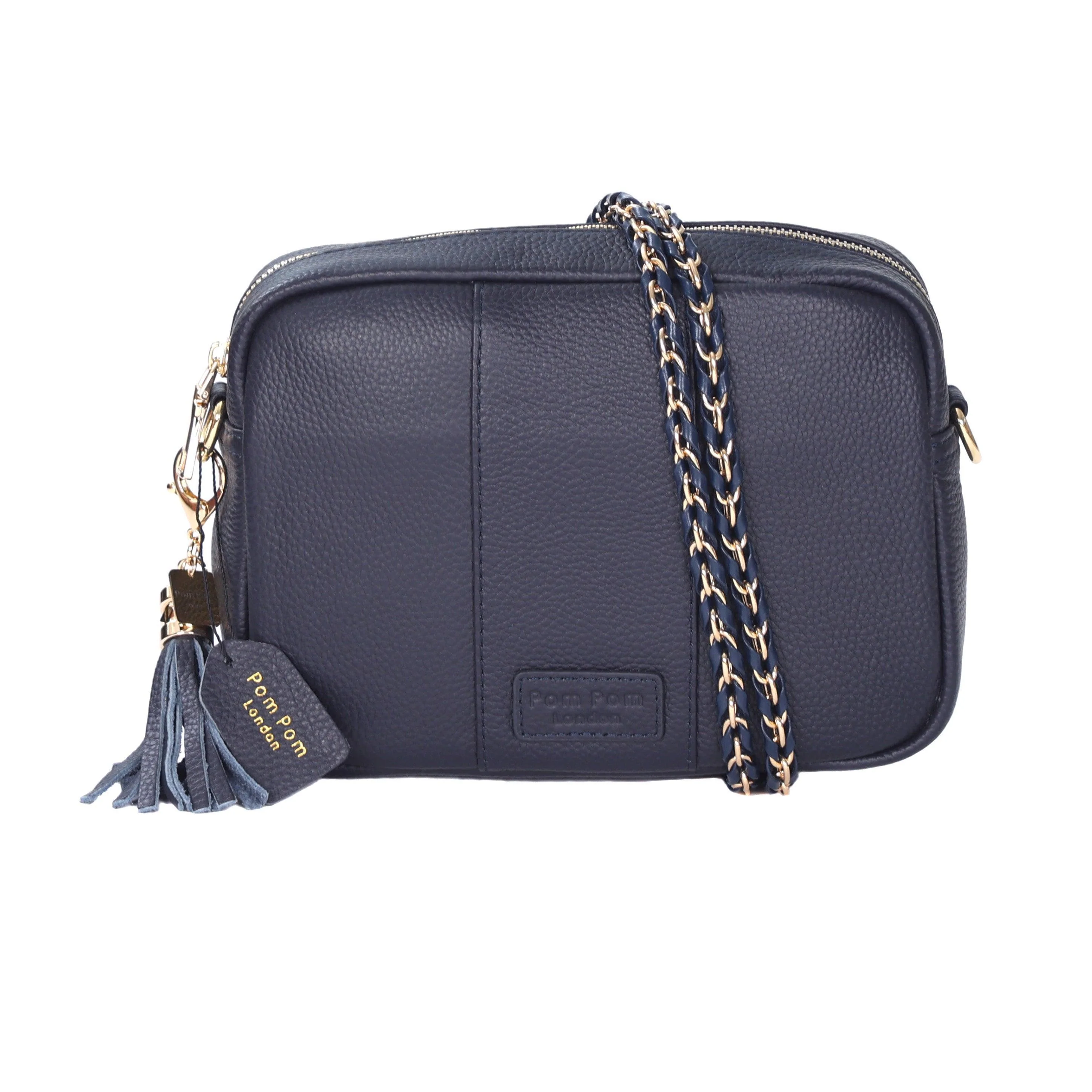 Strap Gold Chain Navy Weave - Image 2
