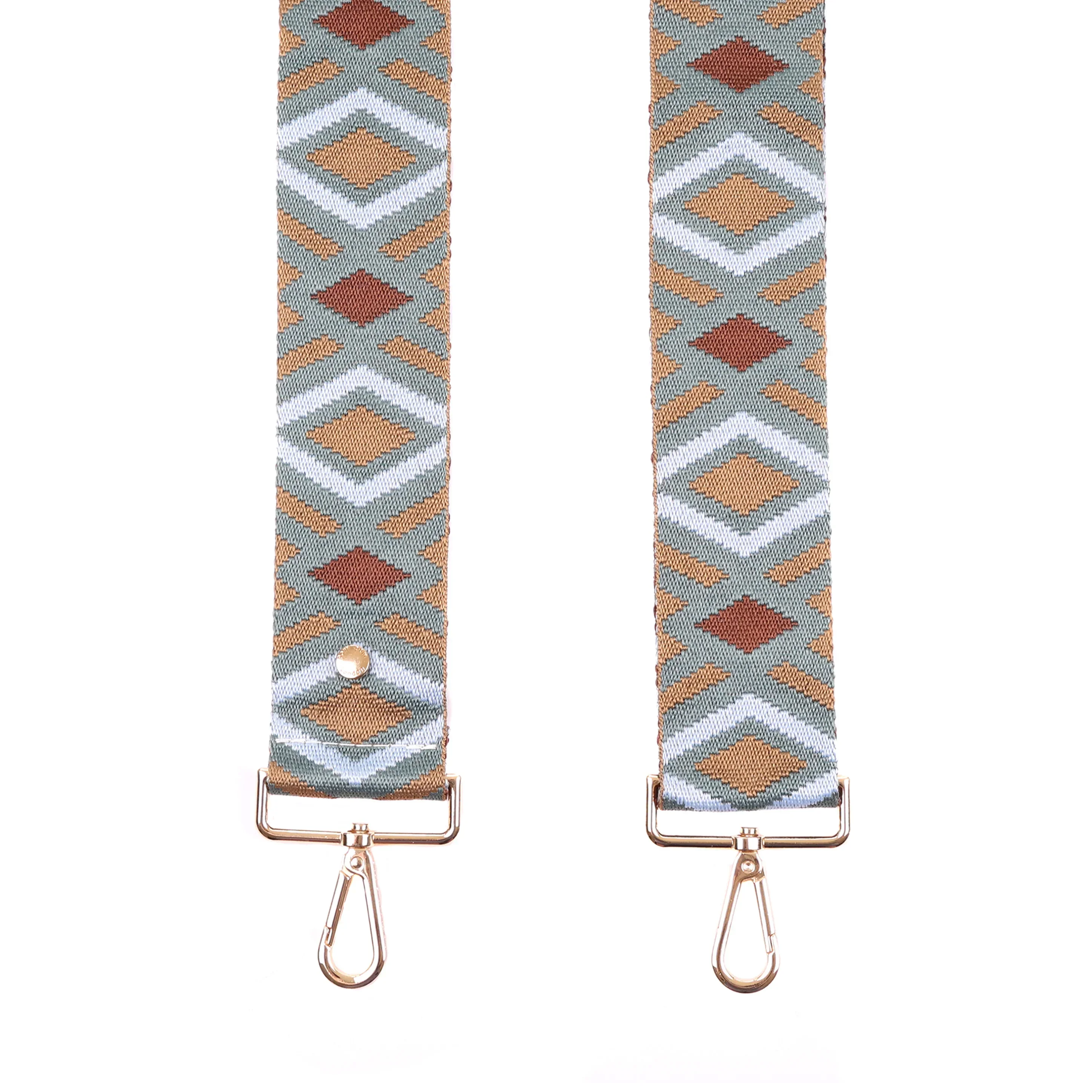 Strap Green & Maple Diamond