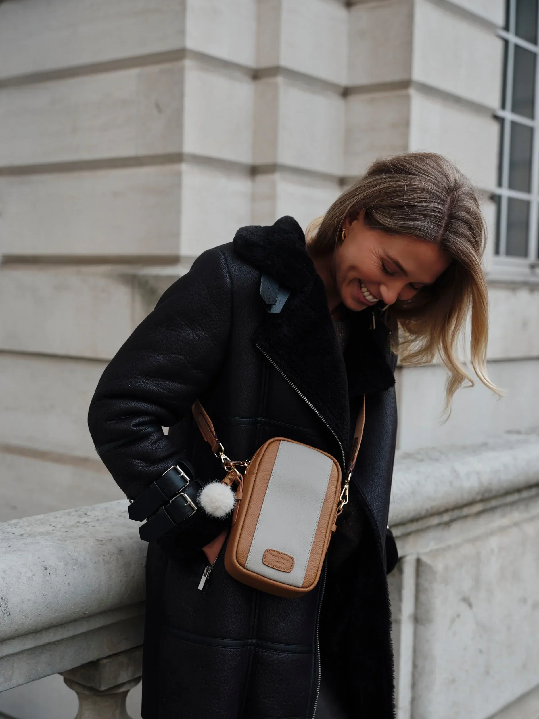 Strap Leather Tab - Maple - Image 2