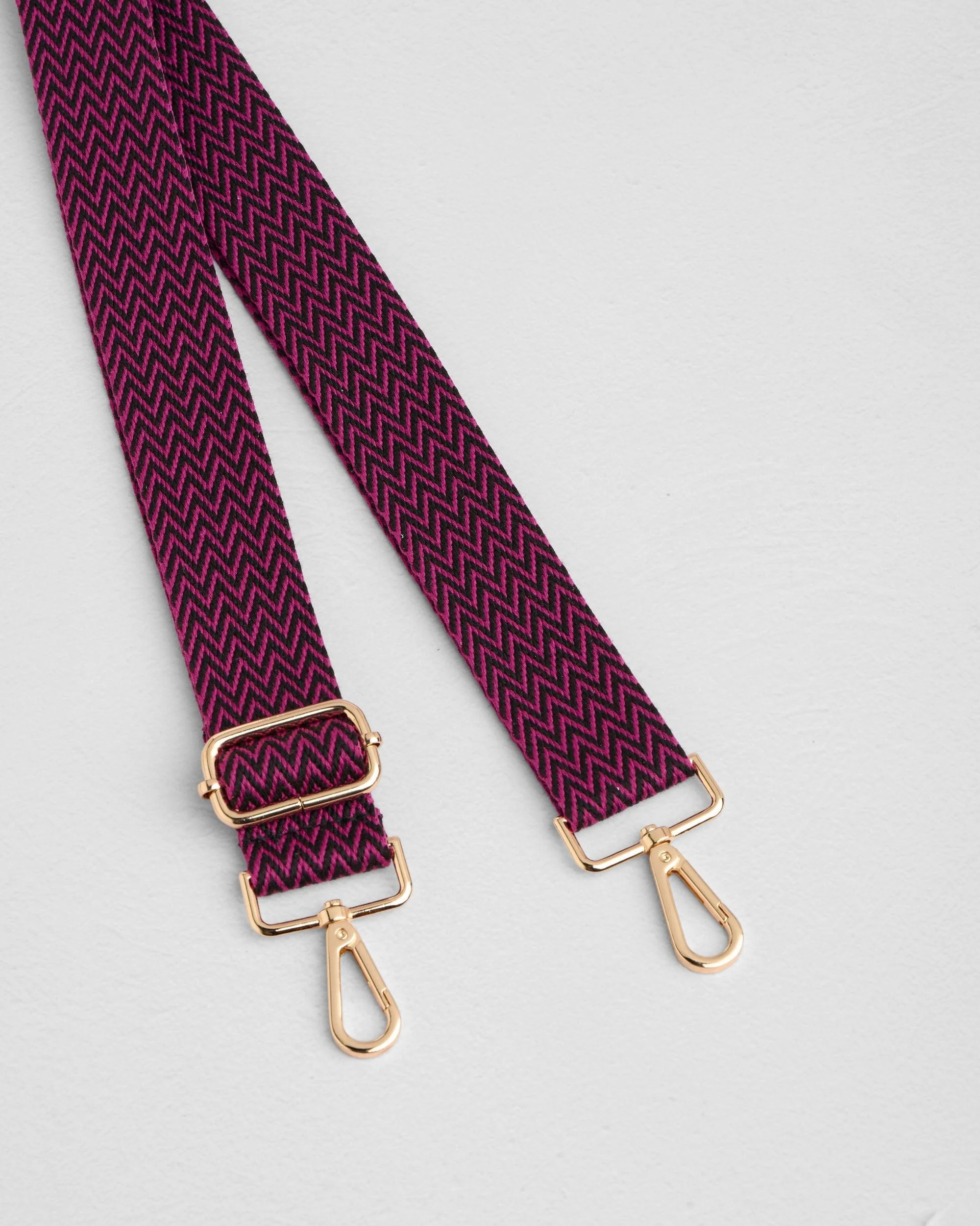 Strap Magenta Mini Chevron