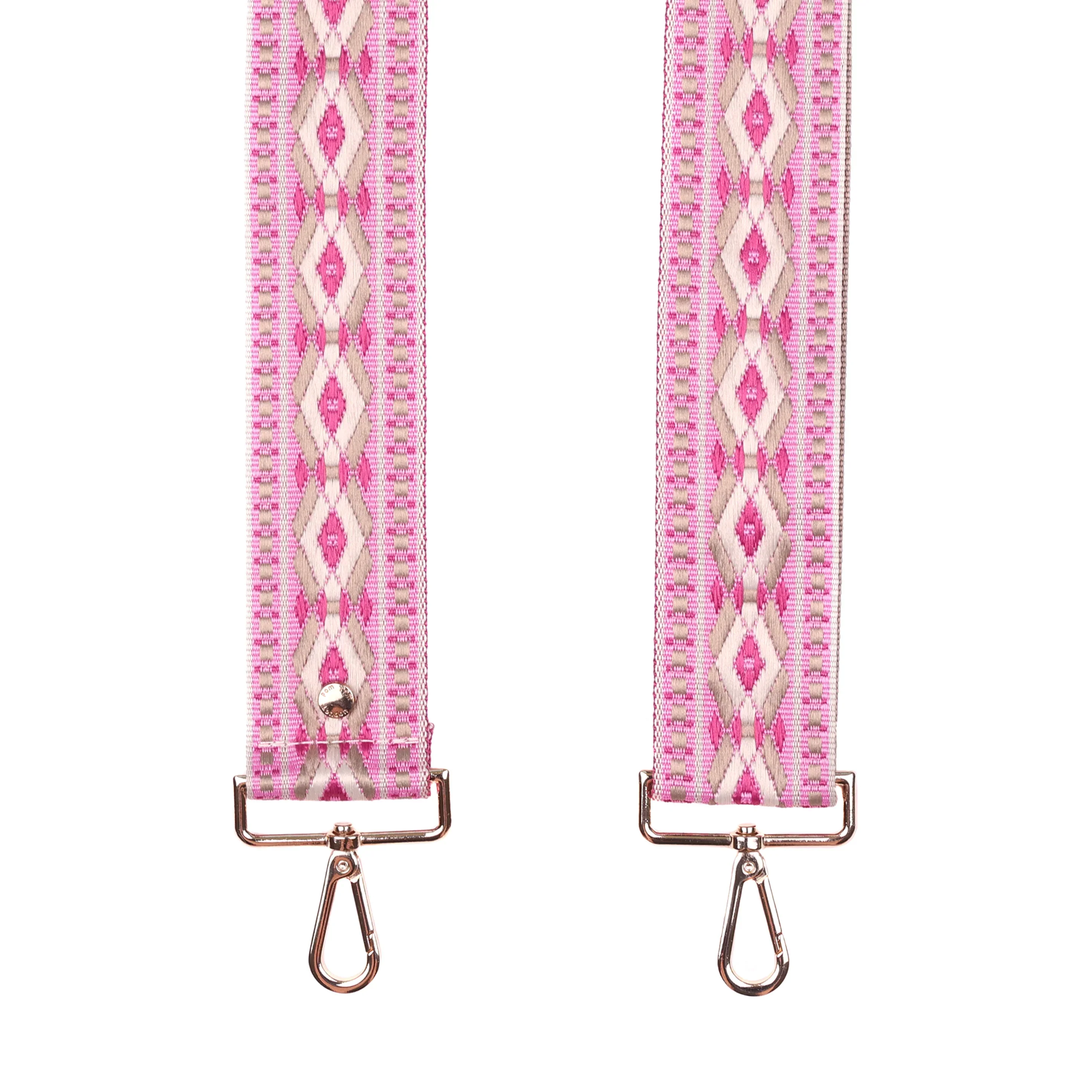 Strap Pink Embroidered