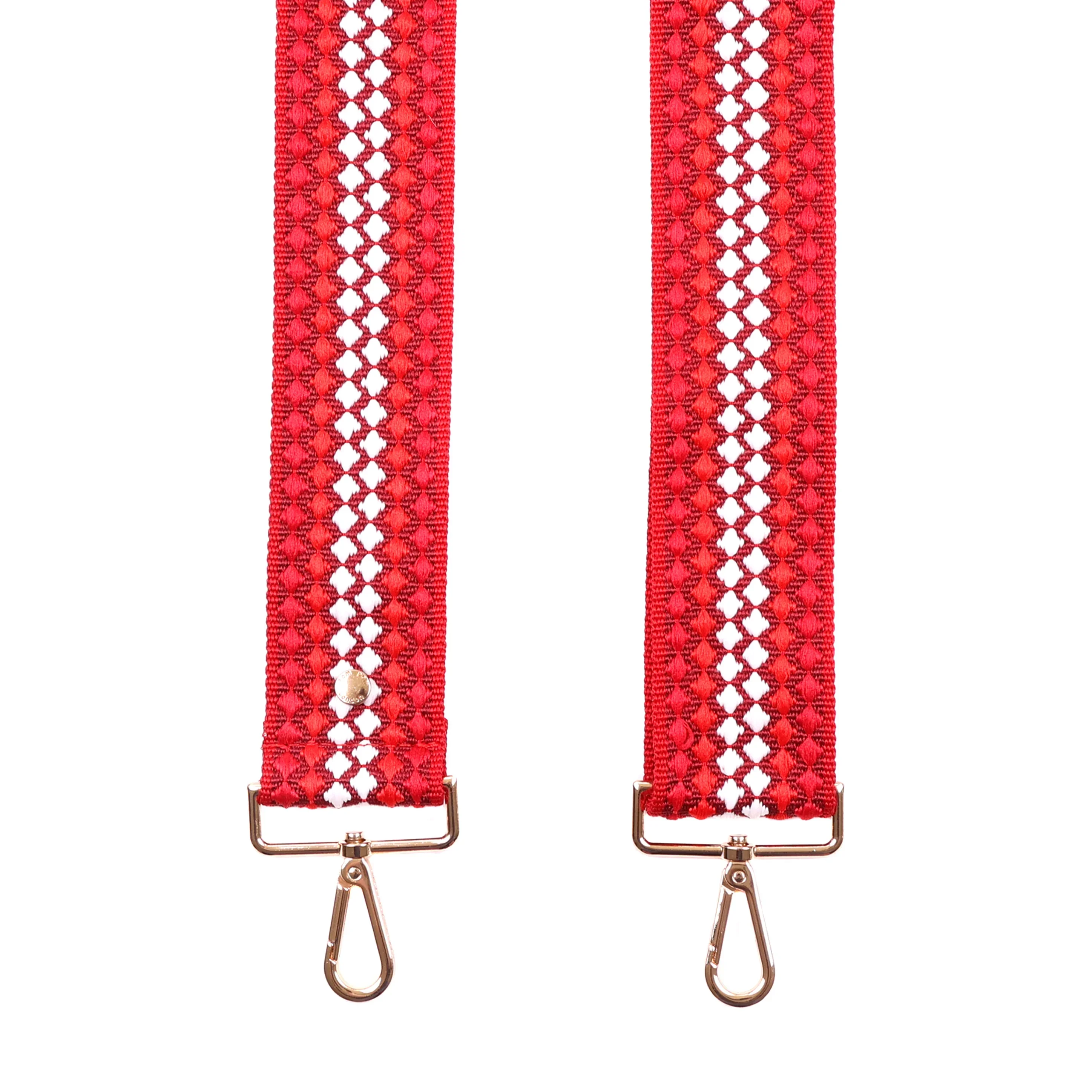 Strap Red Bobble