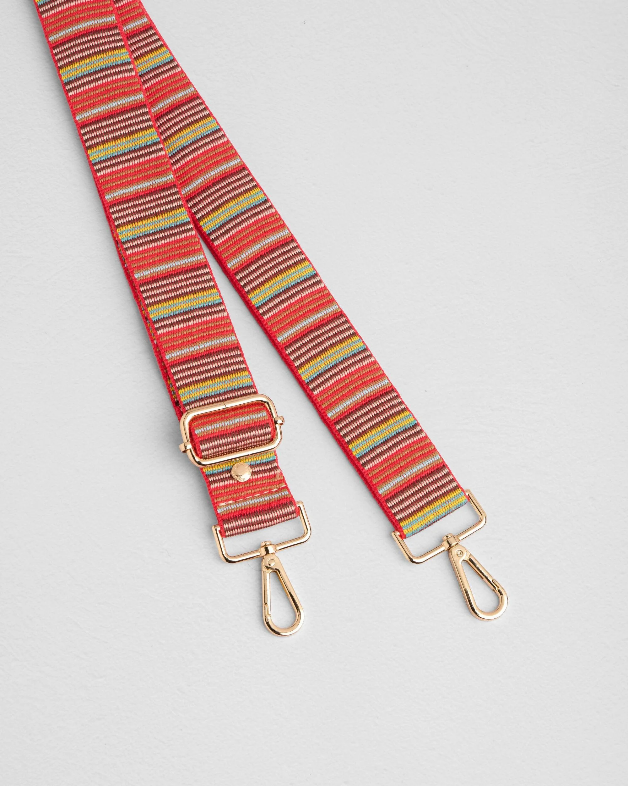 Strap Red Multi Stripe