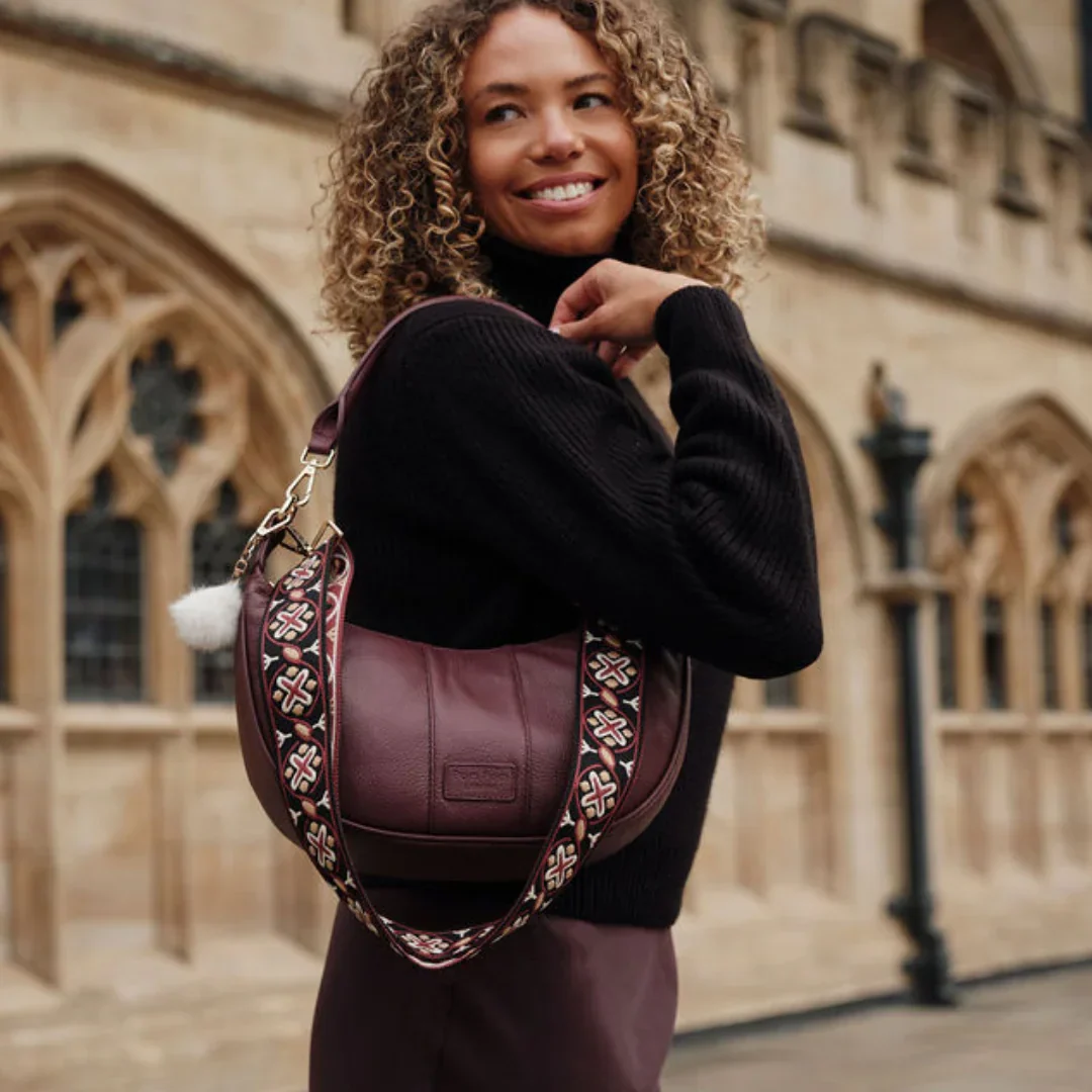 Sutton Sling Bag Deep Burgundy - Image 7