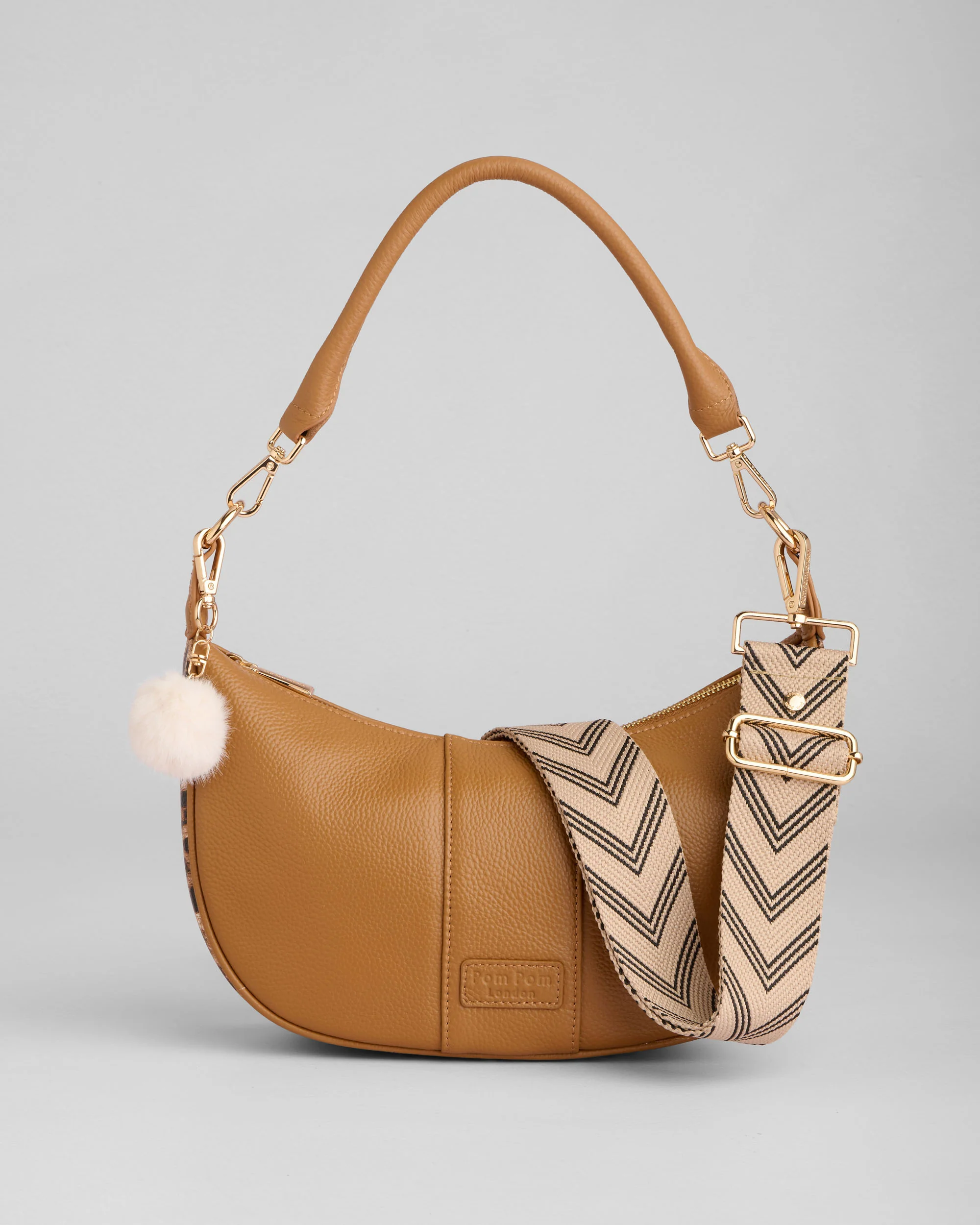 Sutton Sling Bag Leopard Print Maple - Image 3